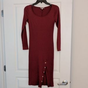 Ribbed Knit Dress